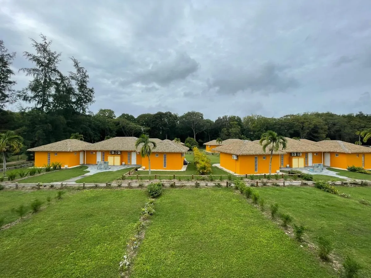 Village Kawann à Marie-Galante